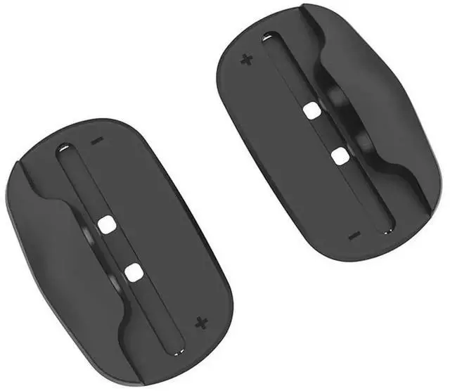 Alt view image 3 of 4 - 2PCS Mini Portable Mice Base Handheld Mouse Holder Left+Right Controller Bracket Stand Holder for Nintendo for Switch 2 Joy-Con