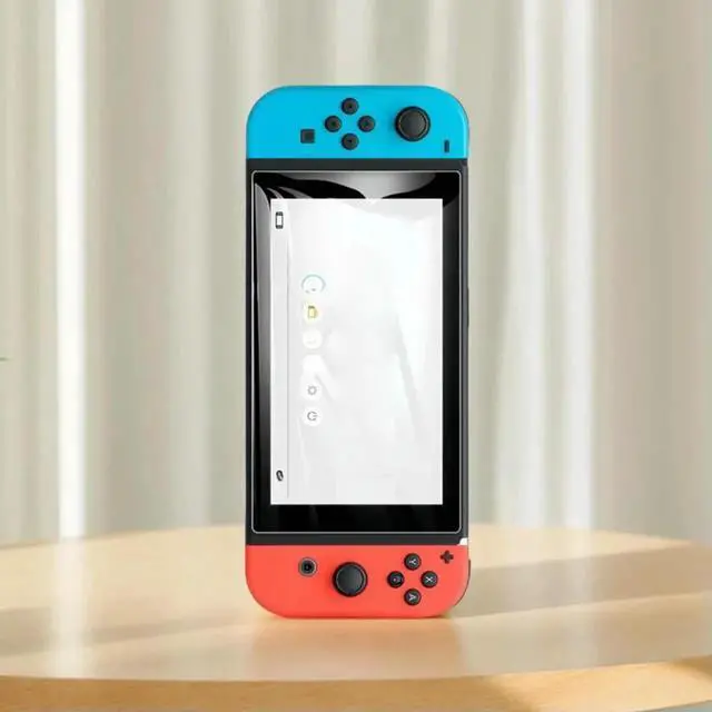 Alt view image 6 of 6 - Tempered Glass Screen Protector for Nintendo for Switch 2 9H Hardness Game Console Film Anti-fingerprint Anti-Glare for Switch 2
