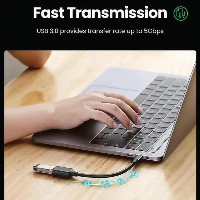 Alt view image 6 of 7 - JAENFONG USB C to USB Adapter, USB C to USB 3.0 Adapter,USB Type C to USB Female Adapter OTG Cable Compatible with iPad Air 2020, MacBook Pro, Air and More (2 Pack)