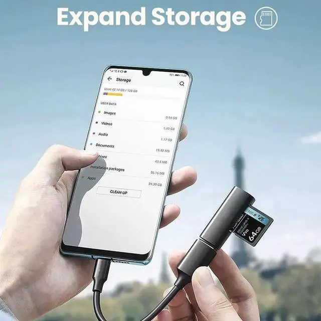 Alt view image 2 of 7 - JAENFONG USB C to USB Adapter, USB C to USB 3.0 Adapter,USB Type C to USB Female Adapter OTG Cable Compatible with iPad Air 2020, MacBook Pro, Air and More (2 Pack)