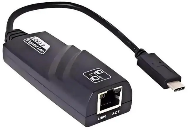 Alt view image 5 of 6 - JAENFONG Ethernet Network Adapter, USB to RJ45 LAN Wired Adapter Plug and Play Type-C 1000M, Compatible with MacBook Steam Deck Laptop, Switch, Windows