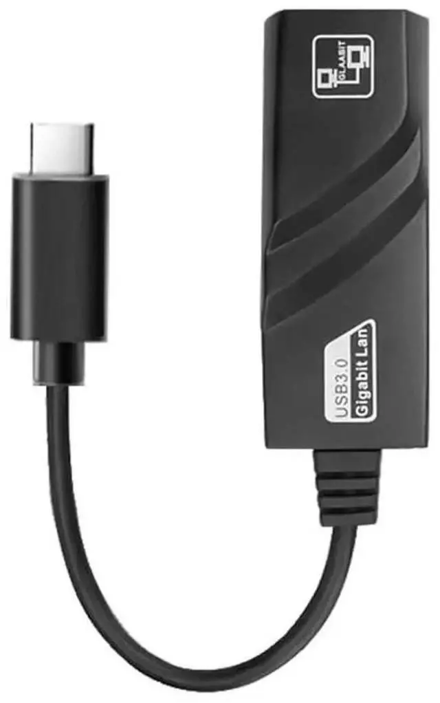 Alt view image 2 of 6 - JAENFONG Ethernet Network Adapter, USB to RJ45 LAN Wired Adapter Plug and Play Type-C 1000M, Compatible with MacBook Steam Deck Laptop, Switch, Windows