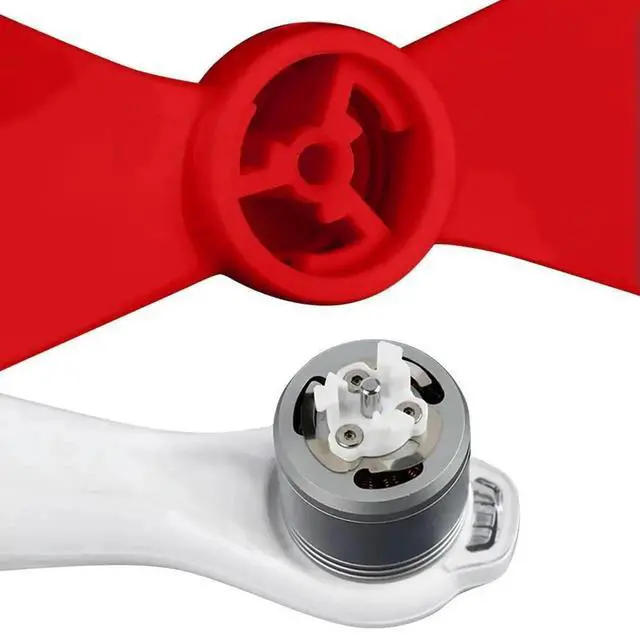 Alt view image 6 of 7 - Quick Release Propeller Mounting Plates for Phantom 4 Pro/Adv/V2.0 Blade Base 2 CCW & 2 CW with Screws Rings Spare Part