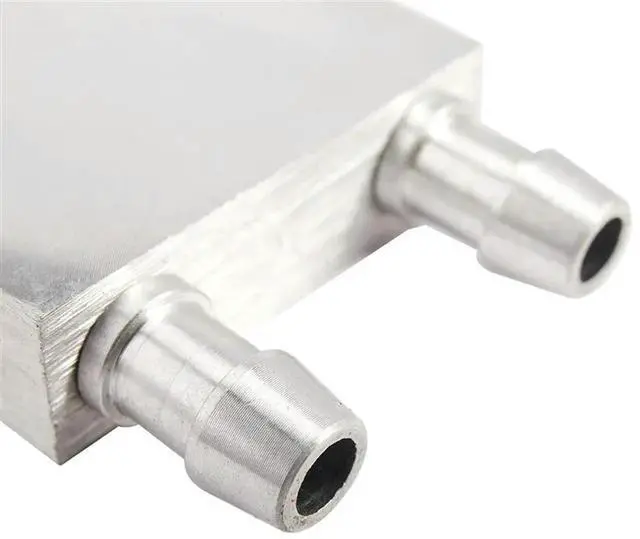 Main image of 6X Primary Aluminum Alloy Water Cooling Block 40X40mm For Liquid Water Heat Sink System Silver For PC Laptop CPU