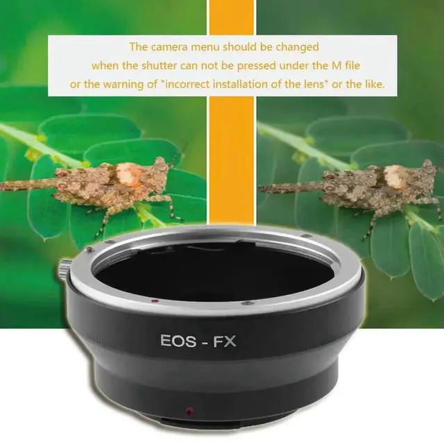 Main image of Camera Lens Adapter Suitable for EOS EF EF-S Mount Lens To FX for Fujifilm X-Pro1 Consumer Electronics Supplies