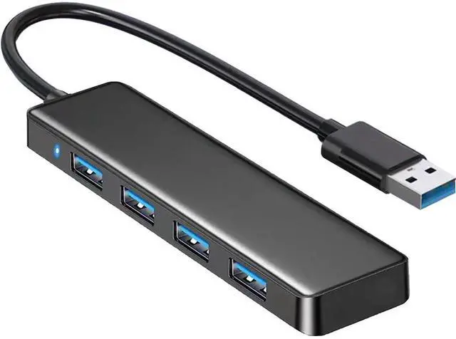 Main image of JAENFONG USB 3.0 Hub, KEHIPI 4-Port USB Hub USB Splitter USB Expander for Laptop, Xbox, Flash Drive, HDD, Console, Printer, Camera,Keyborad, Mouse(Not for Charging)