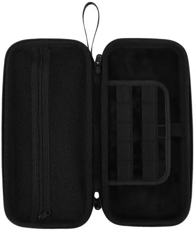 Alt view image 2 of 7 - EVA Carrying Case & Screen Protector for Switch 2 Portable Bag with 10 Game Cards Holder Organizer Bag Games Accessories