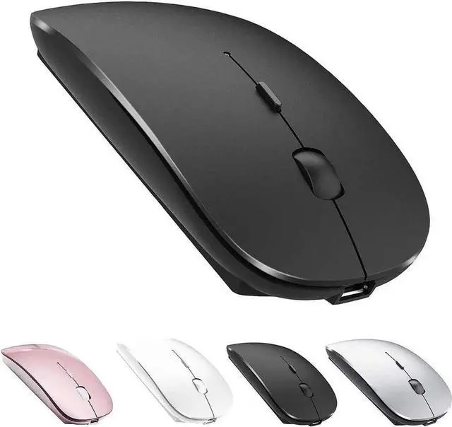 Main image of JAENFONG Rechargeable Wireless Mouse for MacBook Pro/ Air,Bluetooth Mouse for Laptop/PC/Mac/iPad pro/Computer