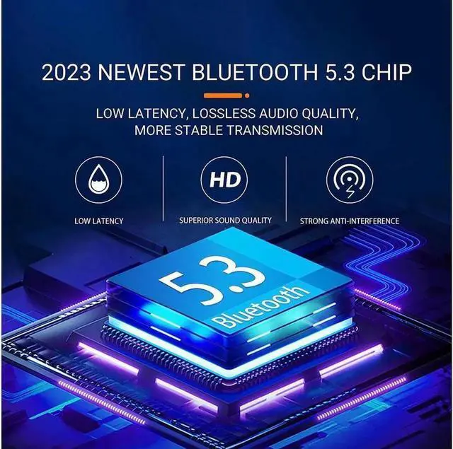 Alt view image 2 of 7 - JAENFONG USB Bluetooth 5.3 Adapter for PC Receiver - Plug & Play Bluetooth 5.3 EDR Dongle Transmitter for Computer Desktop Transfer for Laptop Bluetooth Headset Speaker Keyboard Mouse Windows11/10/8.1