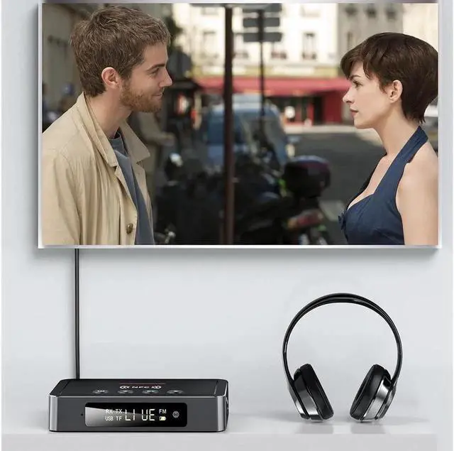 Alt view image 3 of 7 - JAENFONG Bluetooth Transmitter Receiver, NFC-Enabled Audio Adapter 5.0, 3.5mm AUX RCA Adapter Compatible with PC/TV/Tablet/Speaker/Home Car Sound System