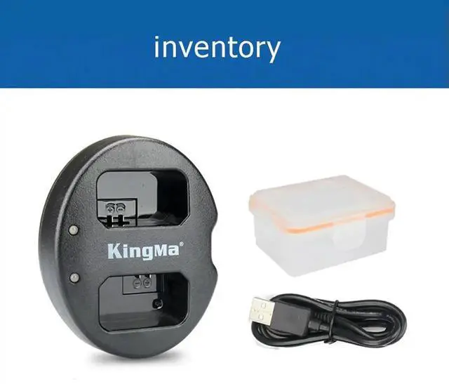 Alt view image 4 of 4 - KingMa Camera USB Charger Multiple Security Protection USB Dual Charger 5V 2A for A7 A7R2 A7M2 A5000 A5100