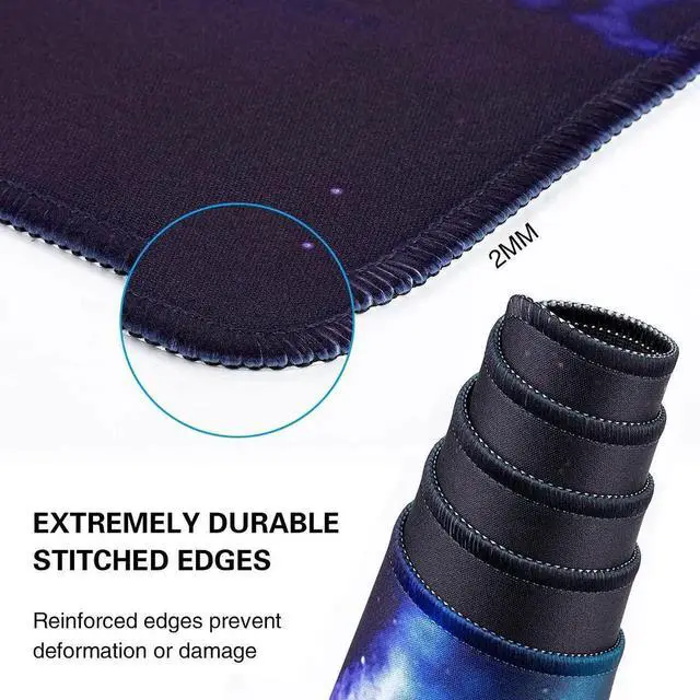 Alt view image 6 of 7 - JAENFONG Gaming Mouse Pad, Large Extended Mouse Pad Big Computer Mousepad for Home Office Gaming Work 31.5x15.7inch