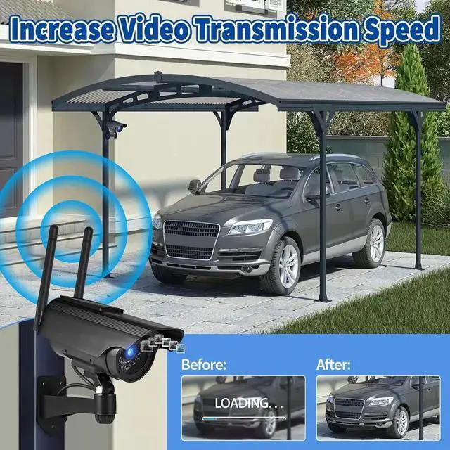 Alt view image 7 of 7 - JAENFONG Dual Band WiFi 2.4GHz 5GHz 5.8GHz 3dBi MIMO RP-SMA Male Antenna (4-Pack) for WiFi Router Wireless Network Card USB Adapter Security IP Camera Video Surveillance Monitor