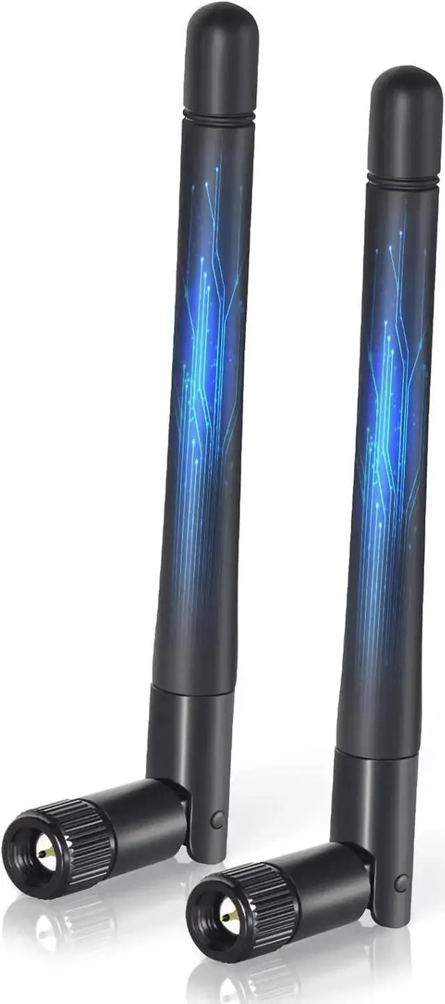 Alt view image 7 of 7 - JAENFONG  Dual Band WiFi Antenna 3dBi SMA Male Antenna(2-Pack) for Wireless Vedio Security IP Camera Recorder Surveillance Recorder Truck Trailer Rear View Backup Camera Reversing Monitor