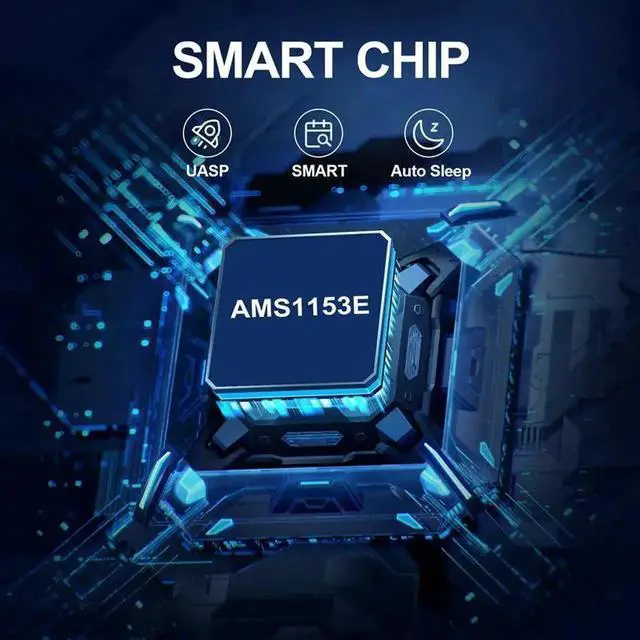 Alt view image 6 of 7 - JAENFONG SATA to USB Nylon Braided Cable USB 3.0 to 2.5" SATA Hard Drive External Converter Adapter up to 5Gbps for SSD/HDD Data Transfer