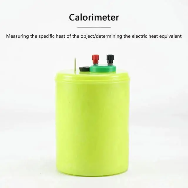 Alt view image 4 of 4 - Plastic Electric Calorimeter Large Capacity Double Wall for s Teaching Instrument High School Physics Experiment Tool
