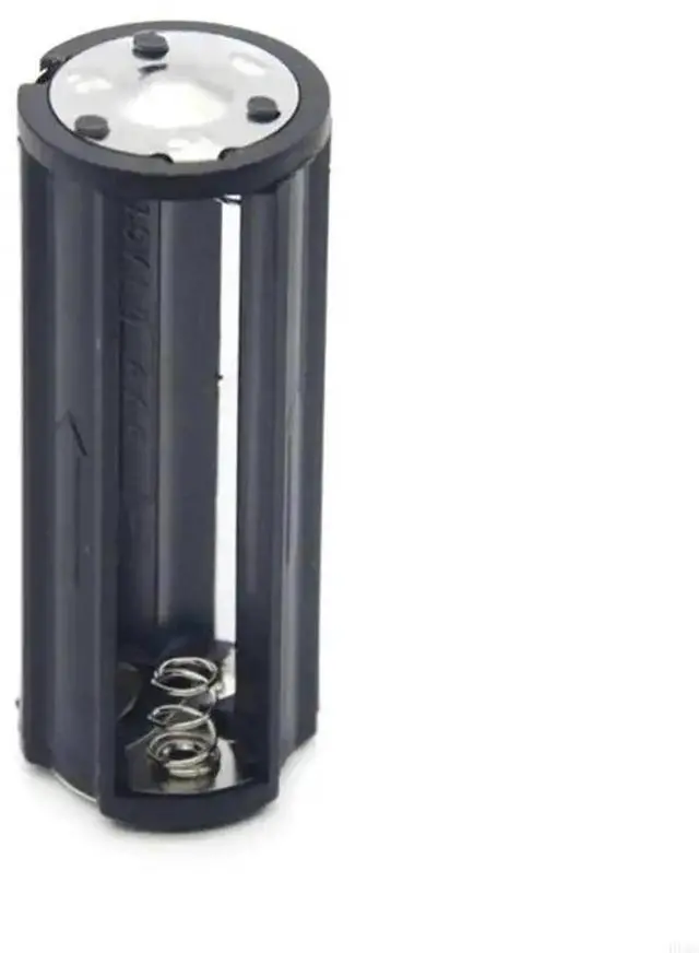 Main image of 1PC Black Holder for 3 x 1.5V AAA Batteries for LED Flashlight Torch LAmp 3 x AAA for Case