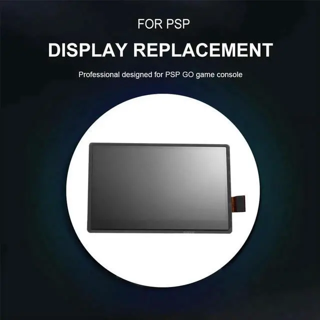 Alt view image 5 of 7 - LCD Display Screen Replacement Parts Controller LCD Screen Game Accessories LCD Display Screen Replace for PSP GO Host