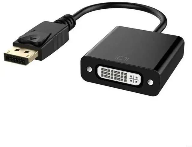 Alt view image 4 of 7 - DisplayPort Converter To DVI Converters 1080P 60Hz Enhances Transmission Portable For Laptop Monitor Setups