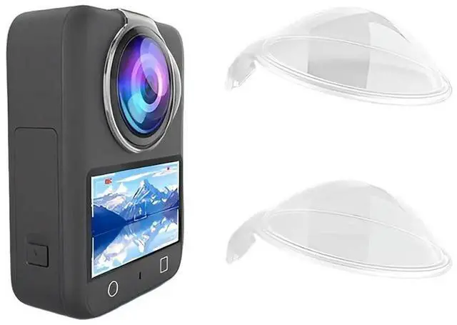 Alt view image 2 of 7 - For Osmo 360 Action Camera Lens Guard Wear Resist Camera Protective Cover Seamless Plastic Lens Cover Camera Accessories