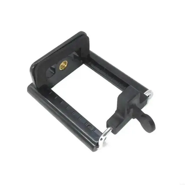 Main image of Phone Tripod Holder Mount for Head 1/4" Screw Adapter for Taking Selfie Vlogging Black Phone Holder Selfie Accesso