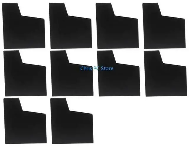 Main image of Anti-dirts Protective Cover Dust for Protection for Case Protector Game Cartridge Sleeve Suitable for NES Black 10 P