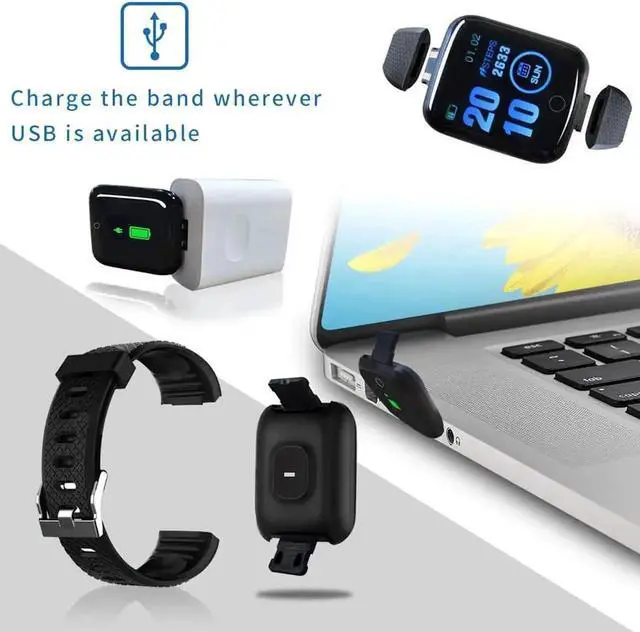 Alt view image 5 of 7 - JAENFONGFitness Tracker, IP67 Waterproof 1.3" Touch Screen Heart Rate Monitor Watch Kids Activity Trackers Smart Watch for Women Men Boy Girl Sleep Monitor Step Counter Calorie Counter for Android iOS