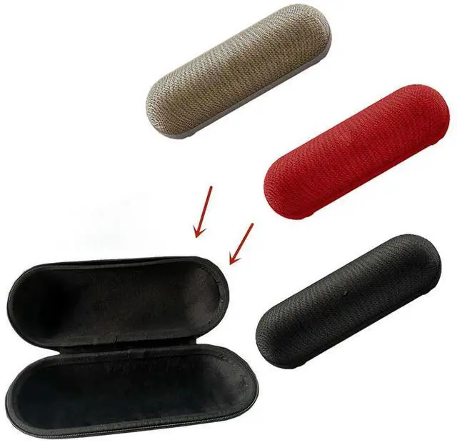 Alt view image 7 of 7 - Hard Carrying Case for Beats Pill Speaker PU Waterproof Protective Travel Case Anti-scratch Hard Travel Case Speaker Accessories