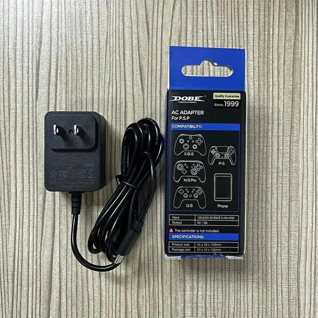 Alt view image 7 of 7 - 15W USB-C Charger AC Power Adapter Portable Travel Charger Power Cord AC Adapter for PS5 Portal/PS5/Switch/XBOX