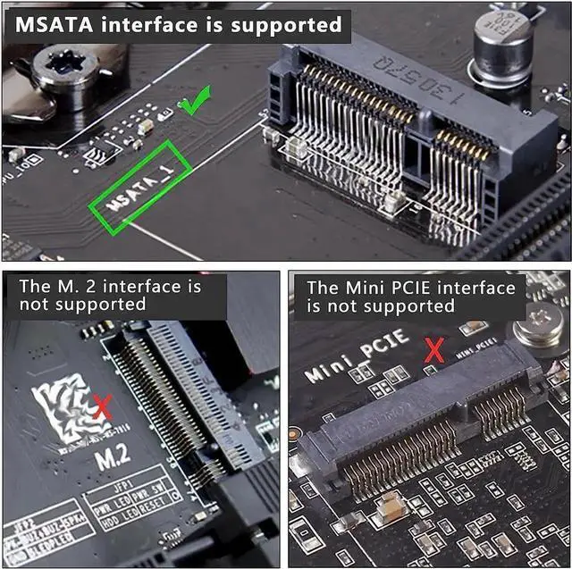 Alt view image 7 of 7 - JAENFONG SATA Cable III 5 Pack 6Gbps 7pin Female to Straight Data Cable with Locking Latch Compatible for SATA SSD, HDD, CD Driver, CD Writer, 20 Inch Blue