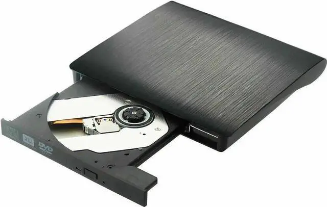 Alt view image 6 of 7 - JAENFONG New Slim Portable External USB 3.0 DVD CD RW Burner Reader Writer Drive Player