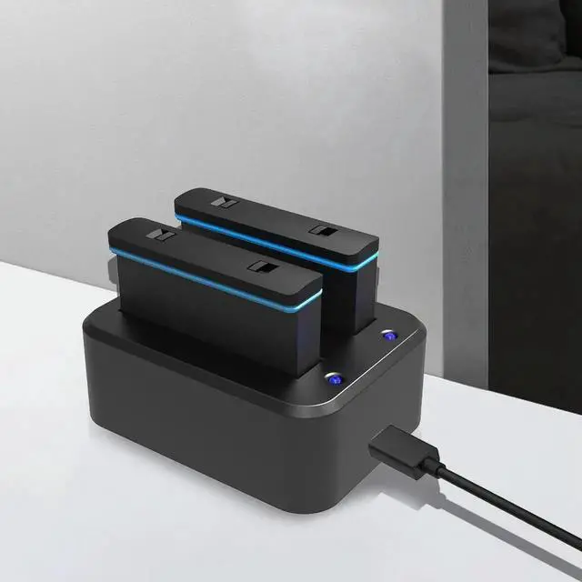 Alt view image 2 of 4 - Plastic Charger HUB Adapter USB Type-C Portable Charger Adapter 5V 3A with Indicator Camera Accessories for X3