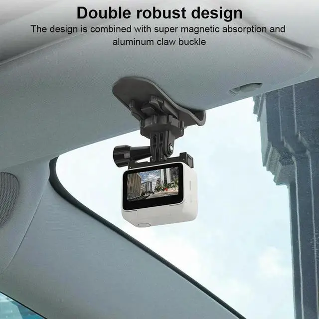 Alt view image 4 of 4 - Magnetic Quick Release Adapter Mount Bracket Action Camera Selfie Stick Tripod Adapter Expansion Adapter for GO 3S/GO 3