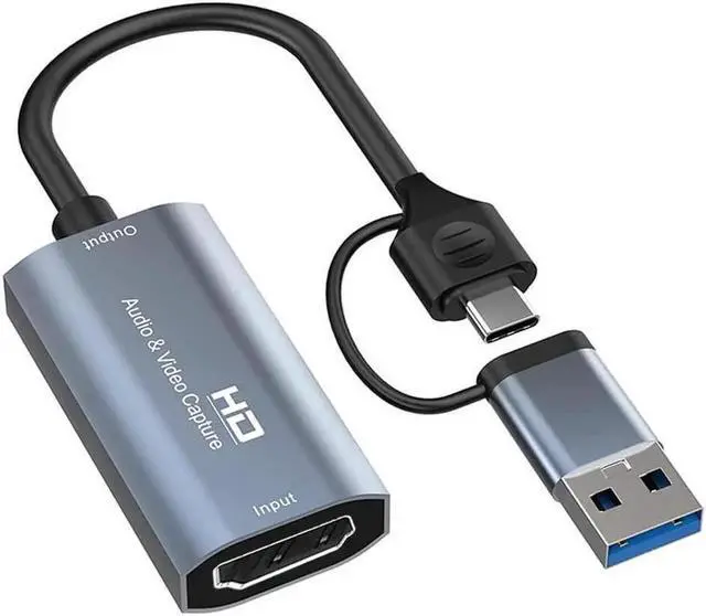 Main image of Video Capture Card,KEHIPI 4K HDMI to USB Capture Card Full HD Video Capture Device with Audio via DSLR, Camcorder, Action Cam for Streaming, Compatible with Switch, PS4/5, Xbox One, More (4K 30fp