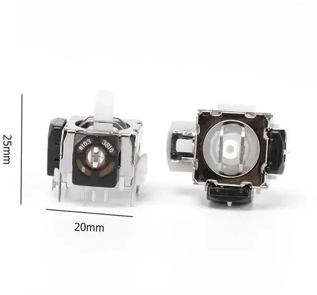 Alt view image 2 of 6 - 5pcs Analog Thumb Joystick Replacement Handle Repair Parts Gamepad 3D Analog Joystick Module for Xbox 360 Gaming Controller