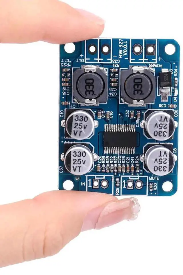 Main image of Mini Power Amplify Circuit Mono Channel TPA3118 PBTL Stereo Amplifier Module DC8-24V for 4-8 Ohms Speaker