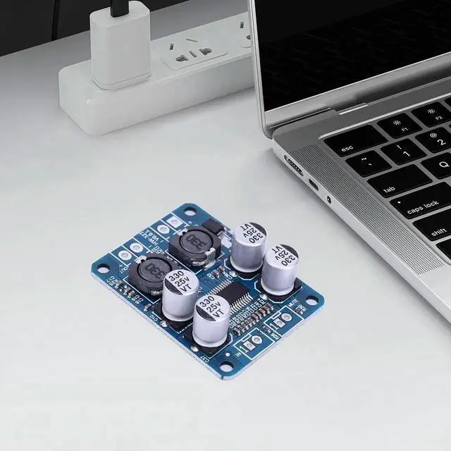 Alt view image 4 of 4 - Mini Power Amplify Circuit Mono Channel TPA3118 PBTL Stereo Amplifier Module DC8-24V for 4-8 Ohms Speaker