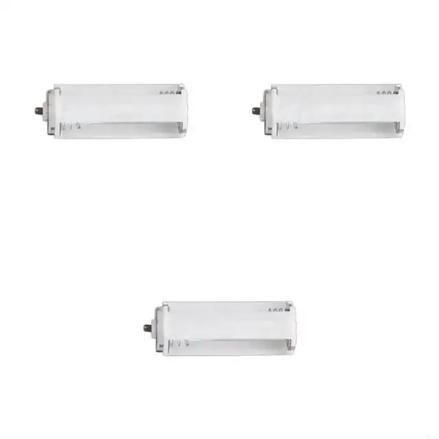 Alt view image 4 of 4 - For Flashlight Torch-Toy 3AAA Parallel Adapter Holder Case Box Convertor Cylindrical Type Plastic Batteries Rack