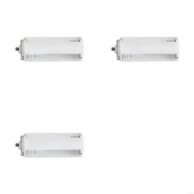 Alt view image 3 of 4 - For Flashlight Torch-Toy 3AAA Parallel Adapter Holder Case Box Convertor Cylindrical Type Plastic Batteries Rack