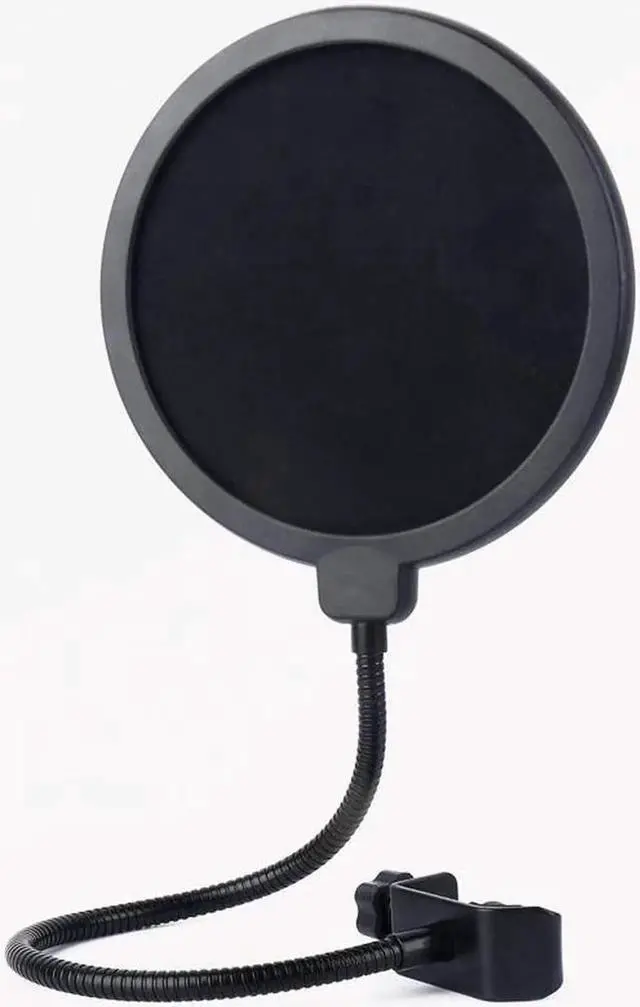 Alt view image 3 of 7 - JAENFONG Condenser Microphone Bundle, BM-800 Mic Kit with Adjustable Mic Suspension Scissor Arm, Metal Shock Mount and Double-Layer Pop Filter for Studio Recording & Broadcasting (Gold)