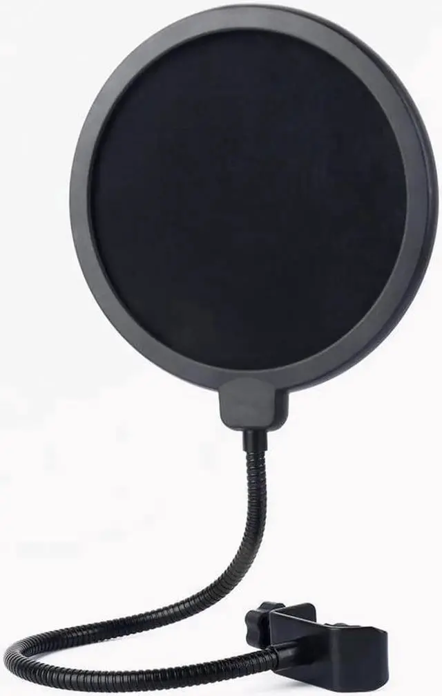 Alt view image 3 of 6 - JAENFONG Condenser Microphone Bundle, BM-800 Mic Kit with Adjustable Mic Suspension Scissor Arm, Metal Shock Mount and Double-Layer Pop Filter for Studio Recording & Broadcasting (Silver)