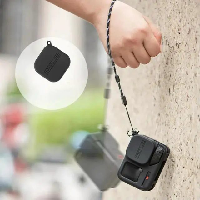 Alt view image 3 of 7 - For Ace Pro 2 Silicone Protective Case Cover Drop-proof Body Silicone Case Sleeve Lens Cap Camera Accessories