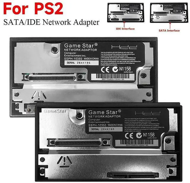 Alt view image 2 of 4 - SATA Interface Network Card Adapter HDD Memory Card for PS2 Game Console SATA Interface HDD for 2