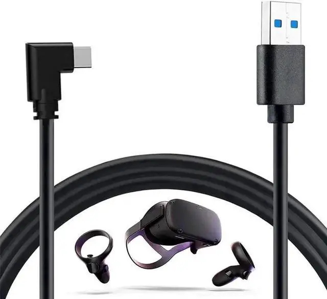 Main image of USB A to USB Type C Cable 13FT / 4M, Compatible with Oculus Quest Link Cable,10Gpbs High Speed Data Transfer & Fast Charging Cable for Quest Link Steam VR Headset and Gaming PC and All Type C Devices
