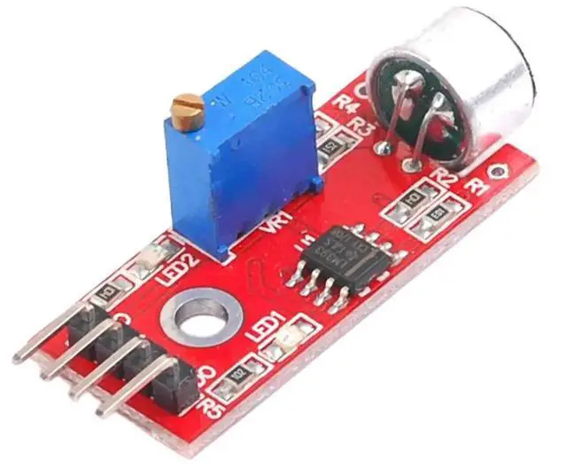 Alt view image 3 of 4 - High Sensitivity Sound Sensor Detection Module Sound Control Module Output Indication DC 4-6V for Voice Controlled Lights