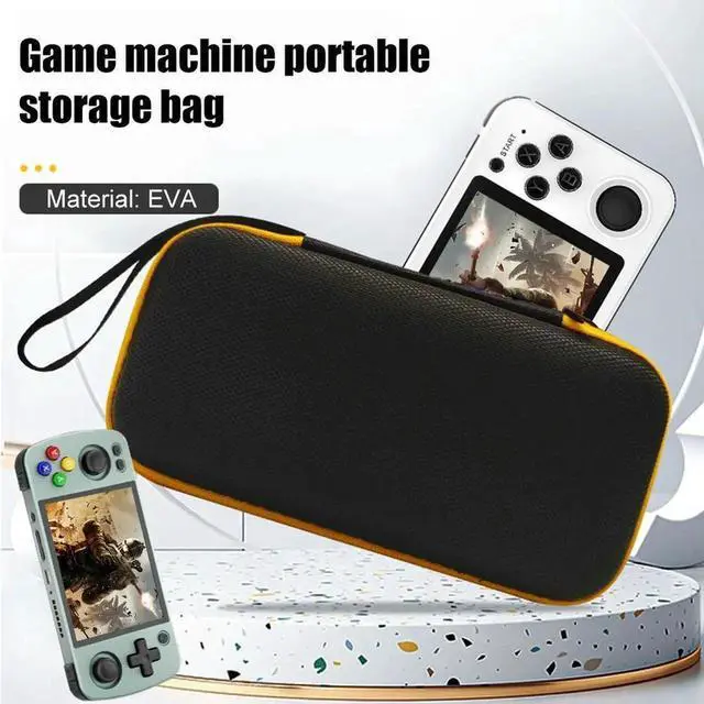 Alt view image 4 of 4 - Protective Pockets Waterproof Game Console Protection Bag Wear-resistant With Lanyard Lightweight for RG405M/RG351P/351M