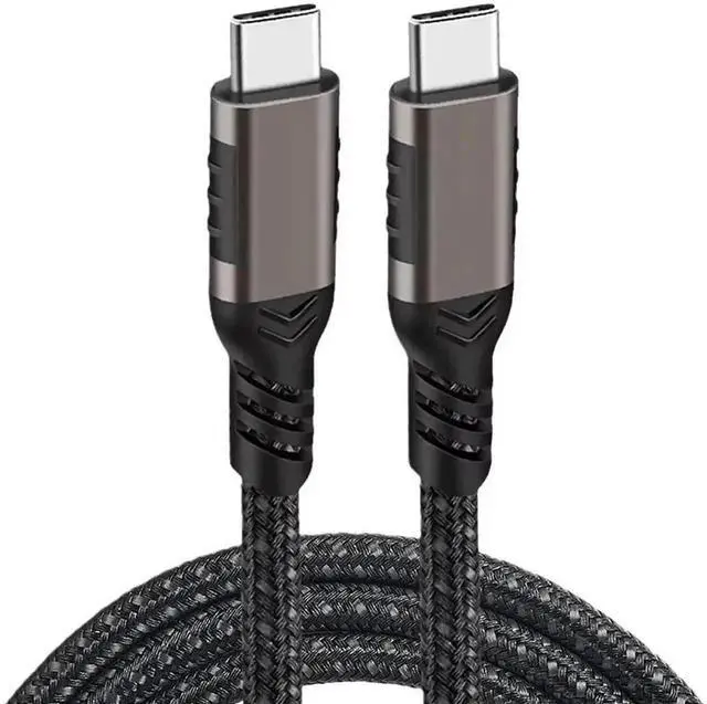 Main image of JAENFONG USB-C 3.2 Gen 2 Cable 20Gbps Data Transfer 100W PD Fast Charging Cable 20Gbps data transfer VR Link cable for MacBook Pro, iPad Pro, Galaxy S24,Quest1/2 Nylon Braided
