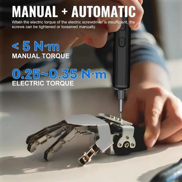 Alt view image 5 of 7 - JAENFONGMini Electric Screwdriver, 3.7V Precision Screwdriver Set Cordless Screwdrivers Rechargeable 72 In 1 Magnetic Bit Repair Tech Tool Kit for Electronics Computer Phone Laptop Camera RC Car Watch