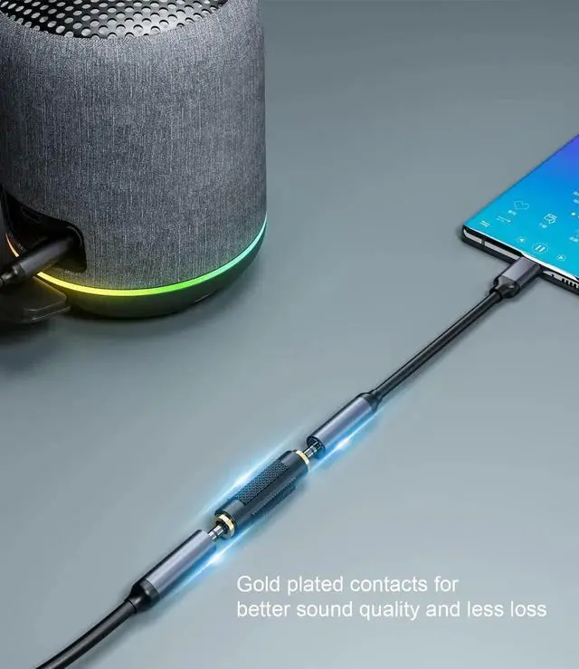 Alt view image 5 of 7 - JAENFONG 3.5 mm Female to Female Adapter, 3.5mm Stereo Jack to 3.5mm Stereo Jack Adapter Connectors Stereo Coupler Female to Female Gold Plated -4pack