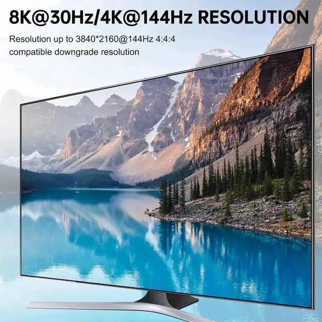 Alt view image 4 of 7 - Dual Monitor Displayport KVM Switch 8K@30Hz 4K@144Hz, DP Extended Display KVM Switch for 2 Computers Share 2 Monitors and 4 USB 2.0 Ports, DP KVM Switch 2 in 2 Out, Wired Remote and 4 Cables Included